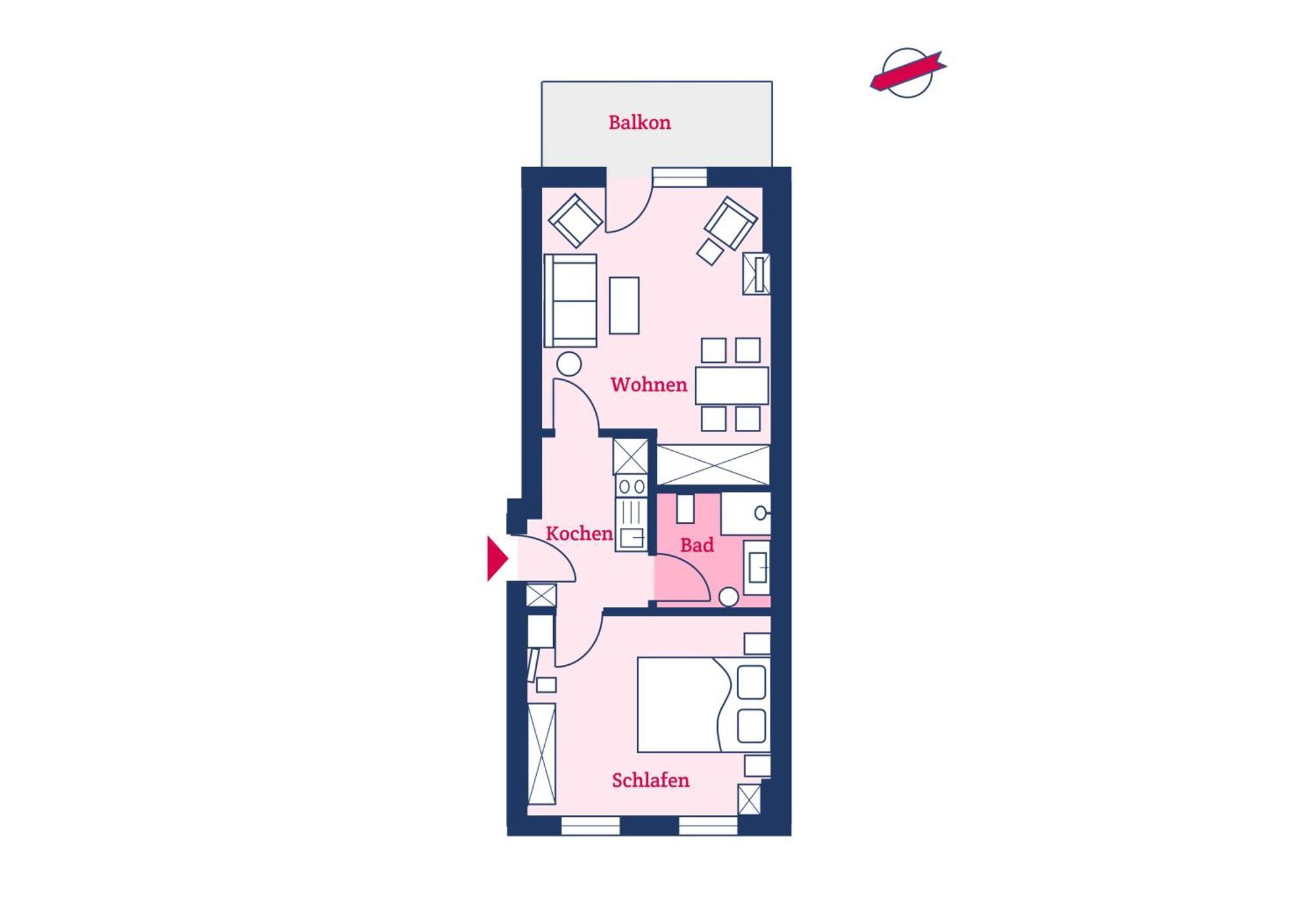 Nordland Appartements Wohnung Juetland Вик-ауф-Фёр Экстерьер фото